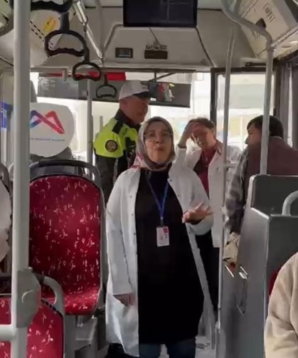 Erdemli'de yolculara kanser bilgilendirmesi