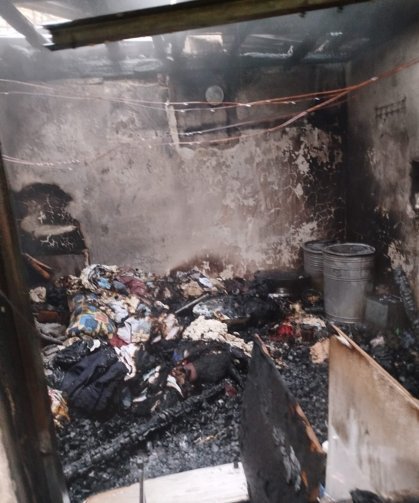 Evinde çıkan yangında hayatını kaybetti