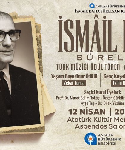 İsmail Baha Sürelsan anısına ödül töreni ve konser