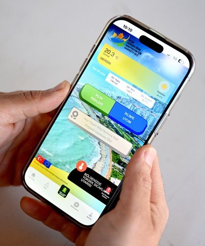 Mersin'de 'Çevresin' mobil uygulaması kullanıma geçti