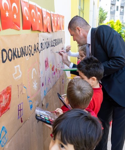 Mezitli'de 23 Nisan kutlaması