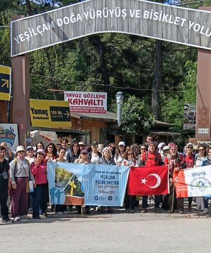 Turizm Haftası'na özel yürüyüş