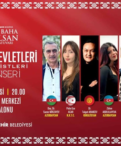 Türk dünyasının ezgileri Antalya'da buluşuyor