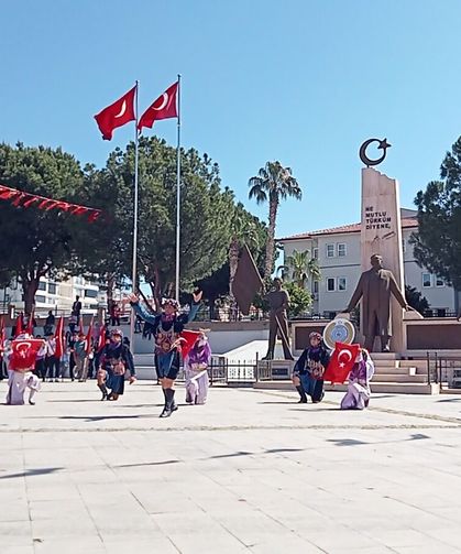 Anamur'da 19 Mayıs coşkusu