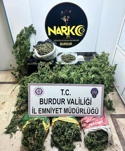 Burdur'da uyuşturucu operasyonu: 1 tutuklama