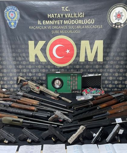 Hatay'da organize suç örgütüne operasyon: 28 tutuklu