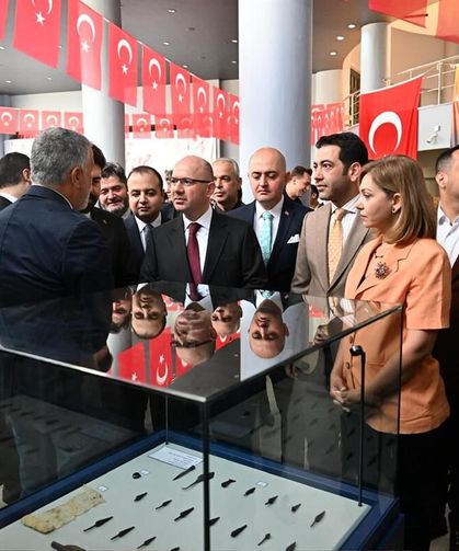 Kazı buluntuları sergilendi