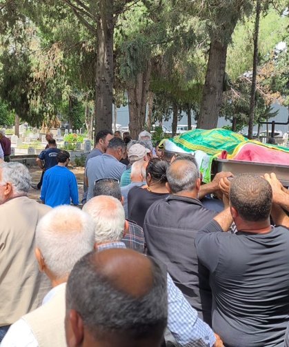 Mersin'de akaryakıt tankında çıkan yangında ölen işçi toprağa verildi