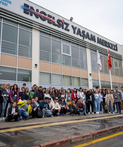 Yabancı öğrenciler Engelsiz Yaşam Merkezi'nde