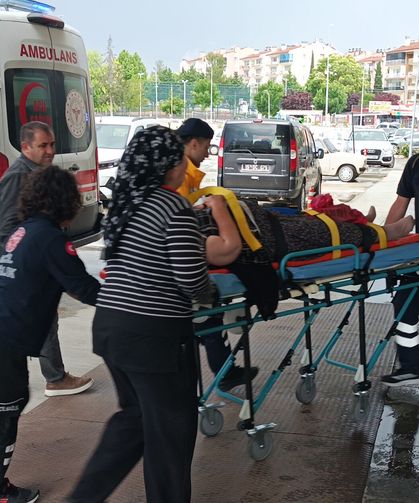 Burdur'da kaza: 2 yaralı