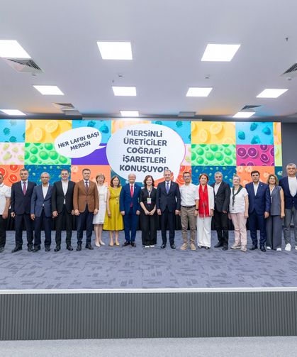 Mersin'de üreticiler coğrafi işaretleri konuştu