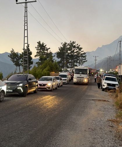 Alanya'da orman yangını (3)