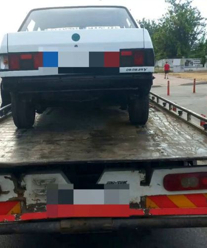 Drift atan sürücü hakkında adli ve idari işlem