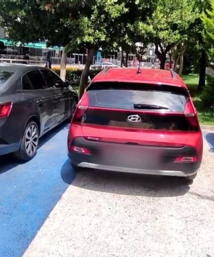Hatalı park yapan 184 araca ceza kesildi