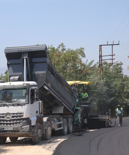 HBB, Defne'de yol çalışmalarına devam ediyor
