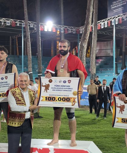 Aba güreşleri Türk dünyasını Hatay'da buluşturdu