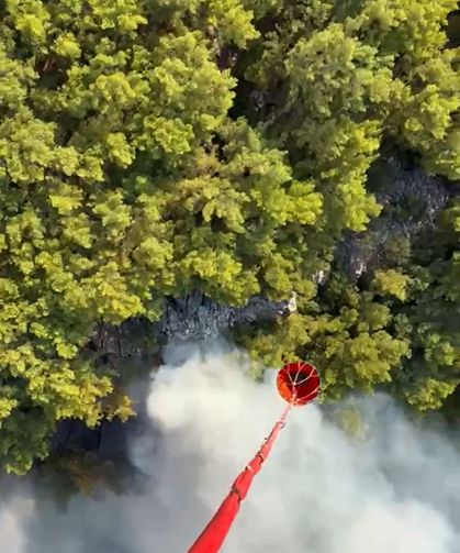 Antalya'da orman yangını