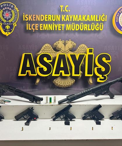 İskenderun'da ev ve otomobil kurşunlama iddiasına 7 tutuklama