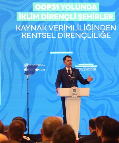 Özdemir: Daha dirençli ve sürdürülebilir şehirler için çalışacağız