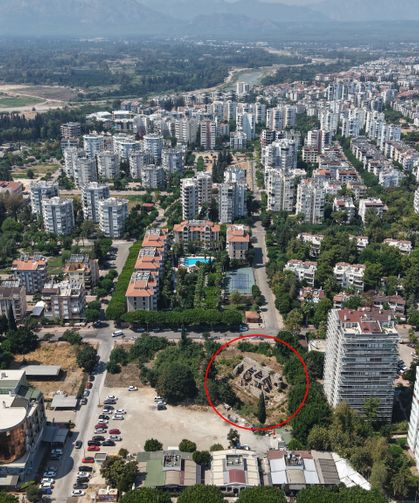Antalya'da 1700 yıllık Roma Hamamı yıllara meydan okuyor