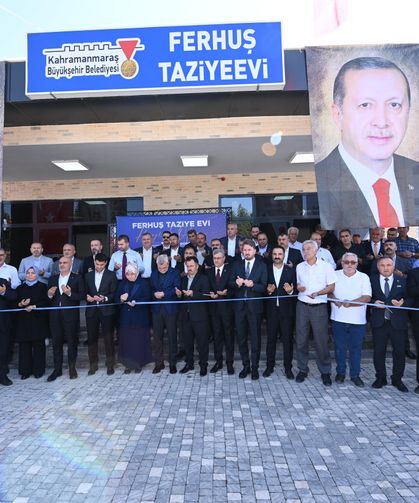 Kahramanmaraş'ta Ferhuş Taziyeevi hizmete açıldı