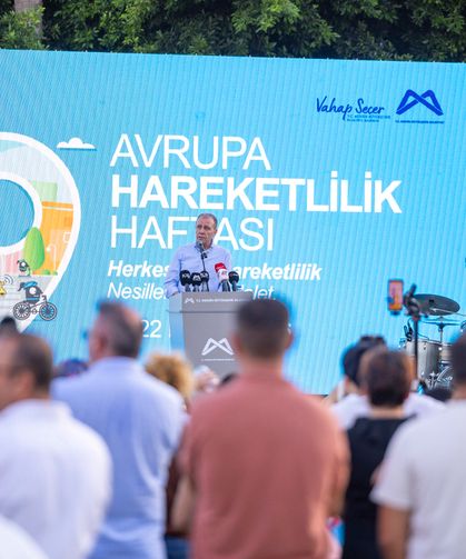 Mersin'de 'Avrupa Hareketlilik Haftası' başladı