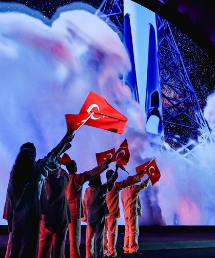 Erdoğan: Ay uzay aracının üretimini tamamladık/ Ek fotoğraflar