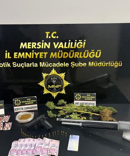 Mersin'de uyuşturucu operasyonunda 6 tutuklama