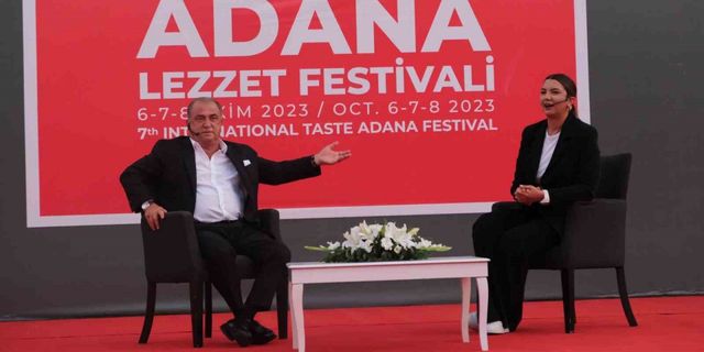 Fatih Terim: "Adana, kültür ve festival şehridir"