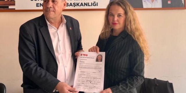 Enez'de CHP'den kadın aday adayı