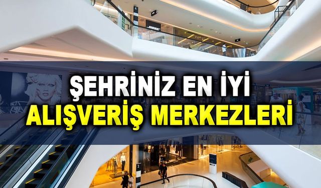 Diyarbakır ilinde bulunan alışveriş merkezleri