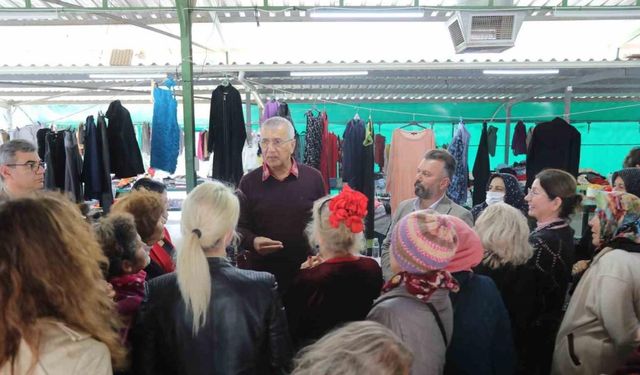 Mezitli’de 2. El Giyim ve Eşya Satış Pazarı açıldı