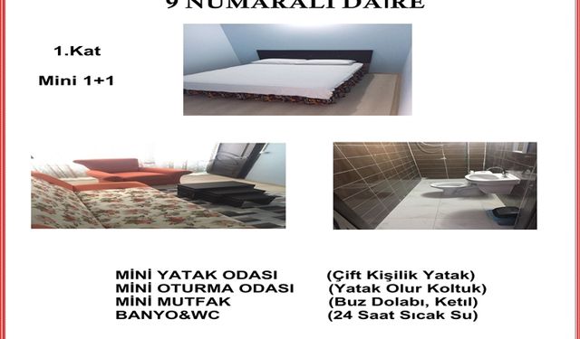 Samsun Günlük Kiralık Daire