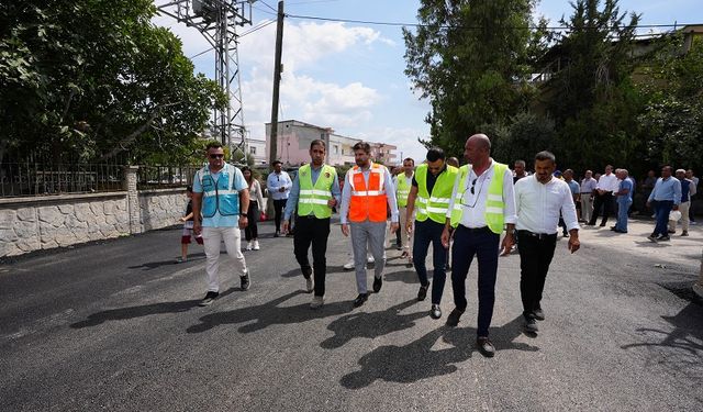 Tarsus Belediyesi Yol Yapım ve Asfaltlama Çalışmalarına Hız Verdi