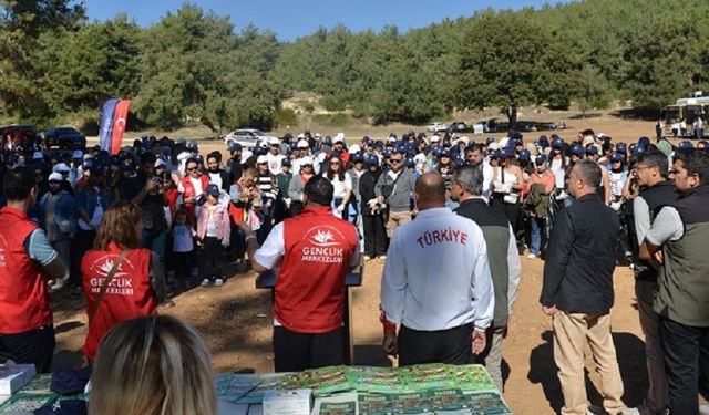 Mersin'de Gençler ve Gönüllüler Orman Temizliği Yaptı