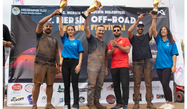 Mersin Off-Road ve Kamp Festivali Coşkuyla Gerçekleştirildi