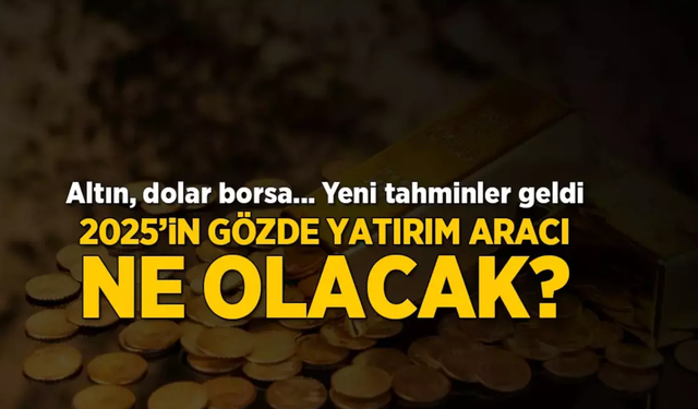 2025 Yılında Hangi Yatırım Aracı Cazip Olacak?