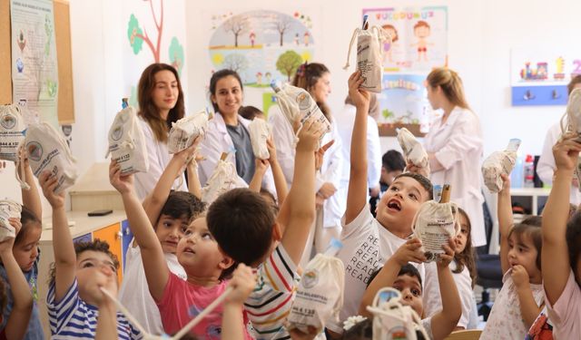 Toroslar Belediyesi’nden Miniklere Sıfır Atık Dersi