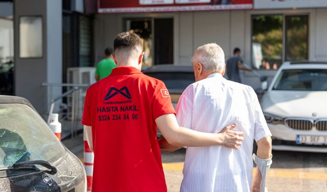 Mersin Büyükşehir’den Onkoloji Hastalarına Ücretsiz Servis Hizmeti