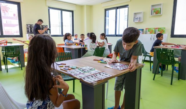 Mersin’in Akıl ve Zeka Oyunları Atölyesi Çocukları Büyülüyor