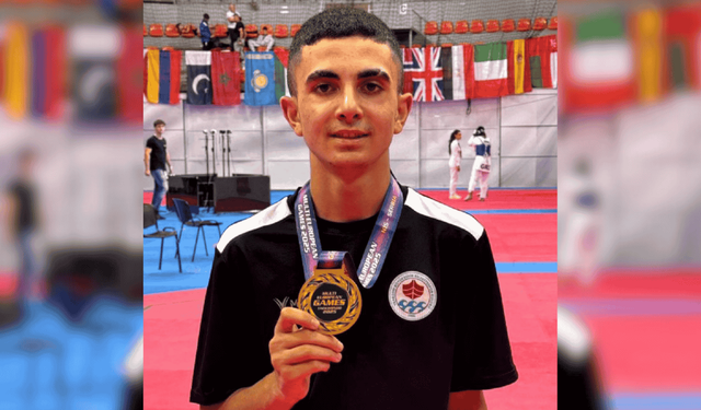 Mersinli Milli Sporcu Nuri Nisir Avrupa Şampiyonu Oldu