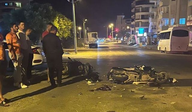 Anamur’da Motosikletler Kafa Kafaya Çarpıştı: 2 Ölü