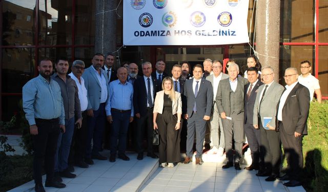 Mersin Oda ve Borsa Başkanları Anamur'da Toplandı