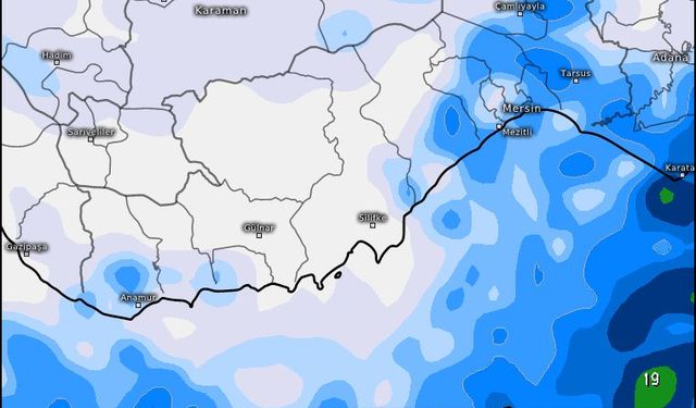 Mersin’de 17 Kasım’da Yaylalarda Yağış Bekleniyor