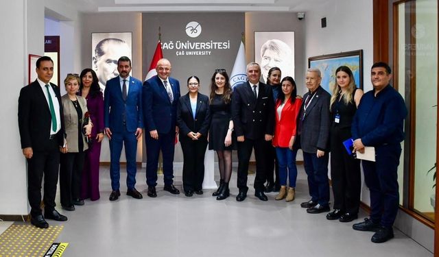 İŞKUR – TOBB Mersin Kadın Girişimciler Kurulu Aylık Çalışma Toplantısı Çağ Üniversitesi’nde Gerçekleştirildi