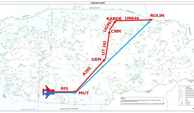 Bakan Uraloğlu: Serbest Rota Hava Sahası uygulaması, bu gece başlayacak