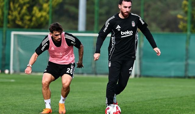 Beşiktaş'ta Fatih Karagümrük maçı hazırlıkları devam ediyor