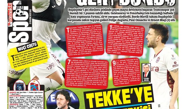 Geri dönüşün adı Trabzonspor