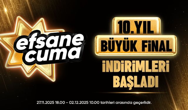 Hepsiburada'da '10'uncu Yıl Büyük Final İndirimleri' başladı
