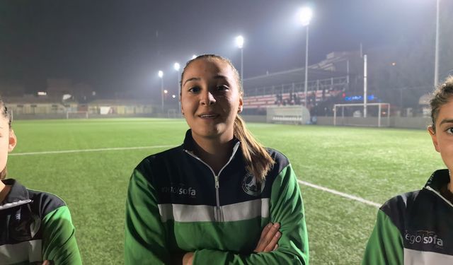 İlçede doğan sporculardan oluşan İnegöl Turgutalpspor Kadın Futbol Takımı'nın hedefi 2'nci Lig